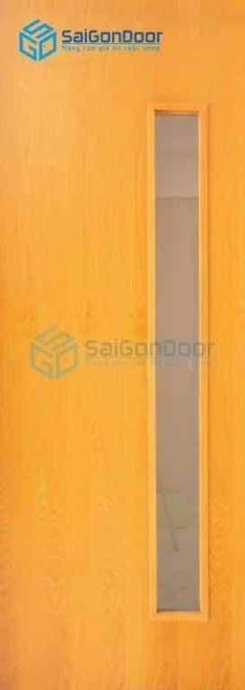 Cửa Gỗ MDF Veneer P1GL-OAK 11 MDF.VP1GL OAK scaled