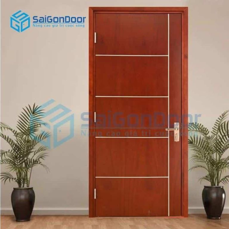 MDF VENEER WOODEN DOOR P1R5-Camxe