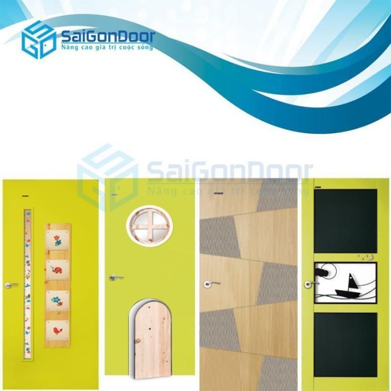 9 mẫu cửa đẹp đáng mua sắm nhất tại SaiGonDoor 13 Mẫu cửa nhựa ABS Hàn Quốc với thiết kế trẻ trung năng động và tươi mới