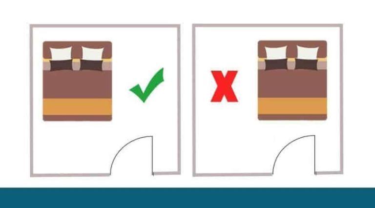 Cách bố trí giường theo cấu trúc cửa trong nhà 11 Cách bố trí giường theo cấu trúc cửa trong nhà