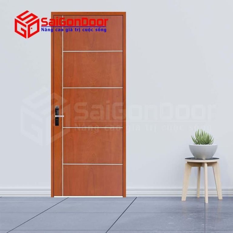 Cửa Gỗ MDF Veneer P1R5 5 Cửa gỗ MDF Veneer P1R5