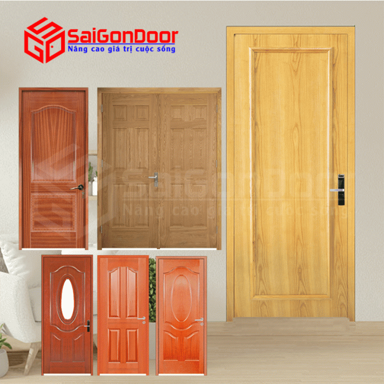 Cửa gỗ công nghiệp HDF tạo nên sự sang trọng, đẳng cấp 23 Cửa gỗ công nghiệp HDF sang trọng và đẳng cấp