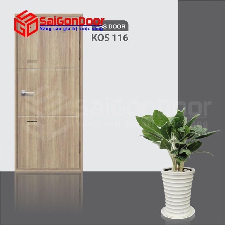 Cửa Nhựa ABS Hàn Quốc KOS.116-K1129 6 Cửa Nhựa Cao Cấp Hàn Quốc KOS 116-K1129