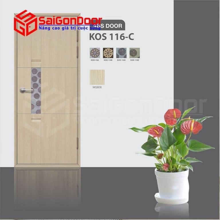 Cửa Nhựa ABS Hàn Quốc KOS.116C-MQ808 7 Cửa Nhựa ABS Hàn Quốc KOS.116C-MQ808