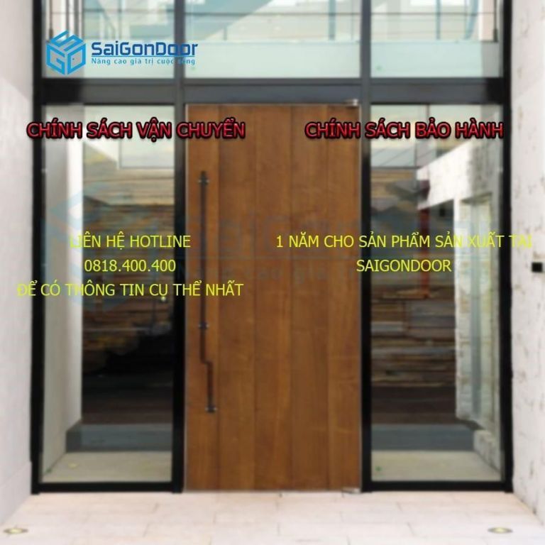Cửa gỗ tự nhiên vẻ đẹp hoàn hảo cho ngôi nhà bạn 13 Chính sách vận chuyển và bảo hành tại SaiGonDoor