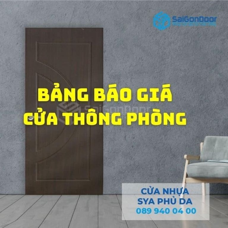 Bảng báo giá các loại cửa thông phòng Bảng báo giá các loại cửa thông phòng