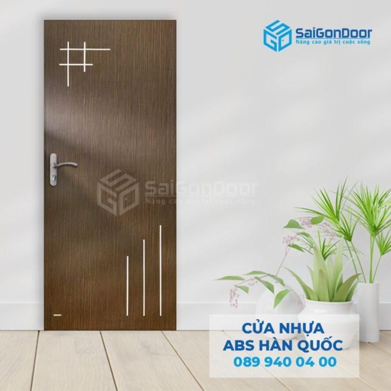 Cửa thông phòng bằng dòng cửa nhựa ABS Hàn Quốc Cửa thông phòng bằng dòng cửa nhựa ABS Hàn Quốc