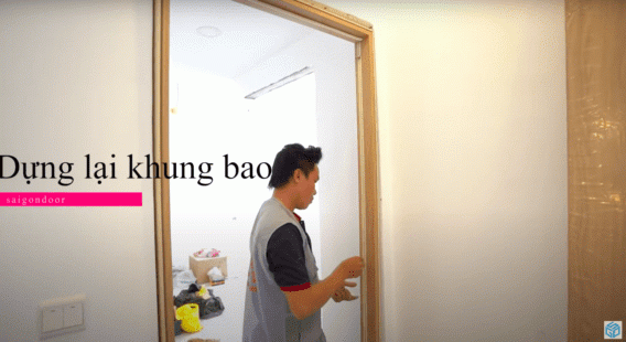 Dựng lại khuôn bao và bắt vít Dựng lại khuôn bao và bắt vít