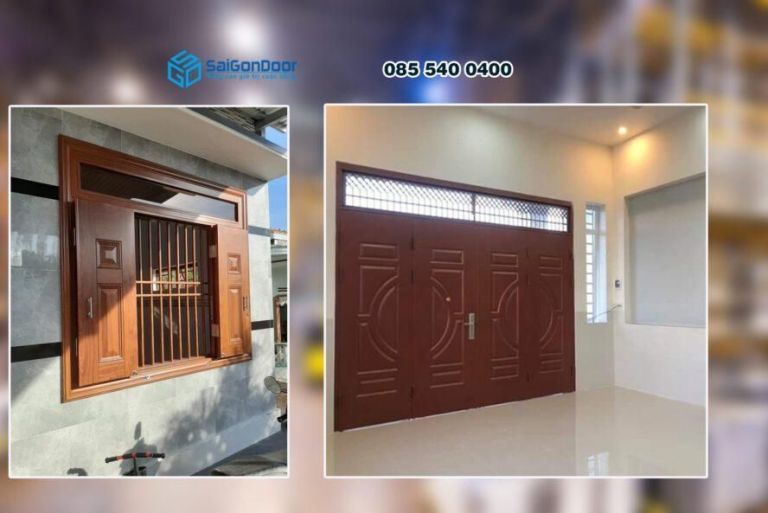 NHỮNG ĐIỀU CẦN BIẾT VỀ CỬA THÉP VÂN GỖ 12 lap dat cua thep van go