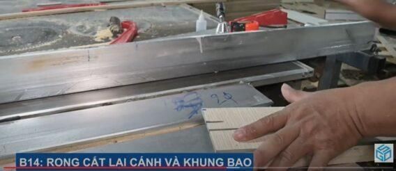 Rong cắt lại cánh và khung bao Rong cắt lại cánh và khung bao