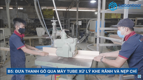 Xử lý khe rãnh và nẹp chỉ Xử lý khe rãnh và nẹp chỉ