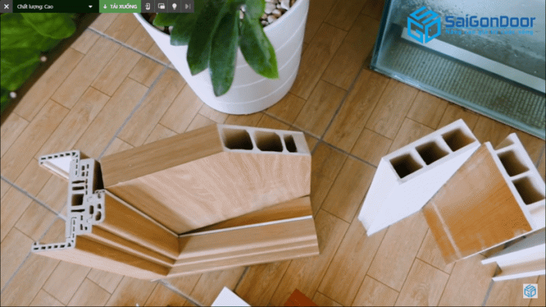 TEST CHẬM BẮT LỬA CHÁY, ĐỘ CỨNG TRÊN SẢN PHẨM CỬA NHỰA GIẢ GỖ COMPOSITE 5 test-cham-bat-lua-san-pham-cua-nhua-gia-go-composite