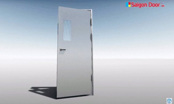 Cửa thép chống cháy Cửa thép chống cháy