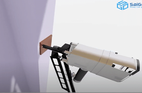 BIỆN PHÁP THI CÔNG LẮP ĐẶT CỬA GỖ, CỬA NHỰA, CỬA CHỐNG CHÁY SAIGONDOOR 2 Cố định tấm nệm