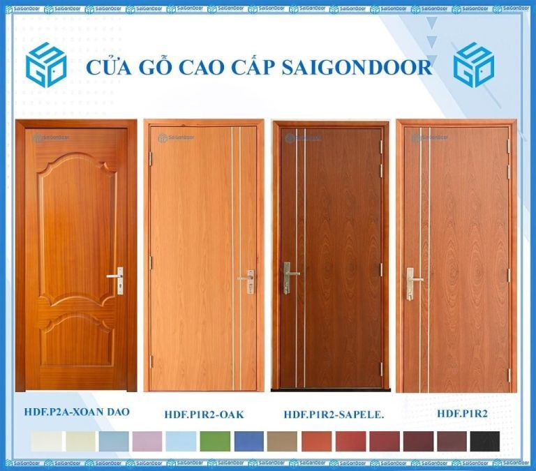Cửa Gỗ và Cửa Nhựa Cùng Người Đẹp 53 HDF15