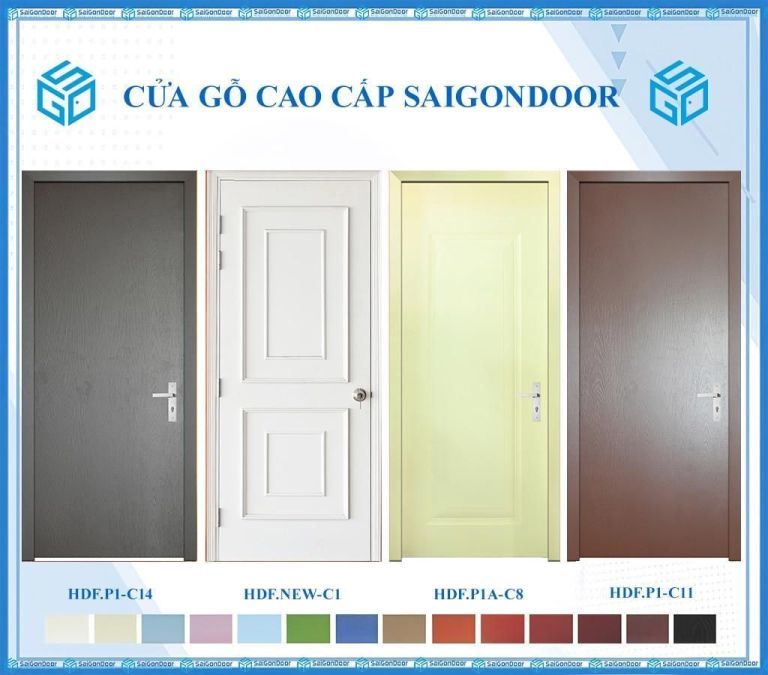Cửa Gỗ và Cửa Nhựa Cùng Người Đẹp 44 HDF7