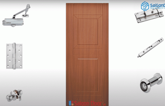 Giới thiệu chi tiết cấu tạo cửa nhựa ABS Hàn Quốc 2 Phụ kiện cửa cửa