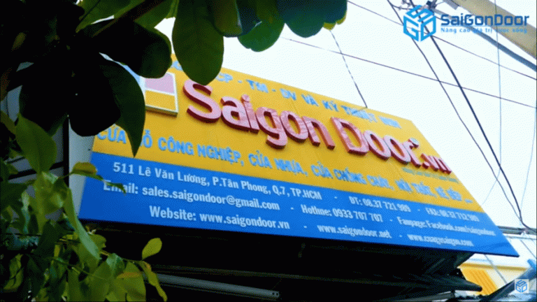 GIỚI THIỆU SHOWROOM SAIGONDOOR QUẬN 7 CUNG CẤP CỬA GỖ, CỬA NHỰA 9 showroom-saigondoor-quan-7