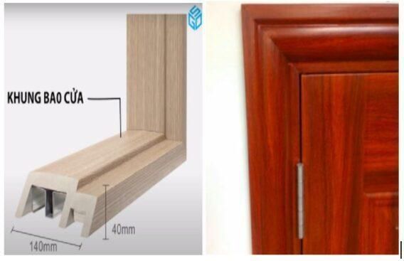 Khung bao cửa và nẹp cửa Khung bao cửa và nẹp cửa