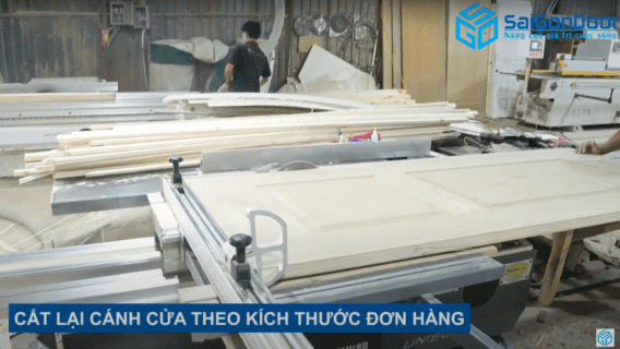 QUY TRÌNH SẢN XUẤT CỬA GỖ CÔNG NGHIỆP HDF, MDF VENEER 5 quy trinh san xuat cua go cong nghiep5