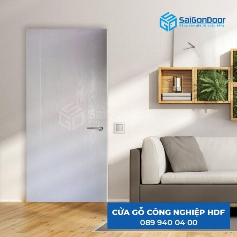 Cửa gỗ HDF trong thiết kế nội thất chung cư Cửa gỗ HDF trong thiết kế nội thất chung cư