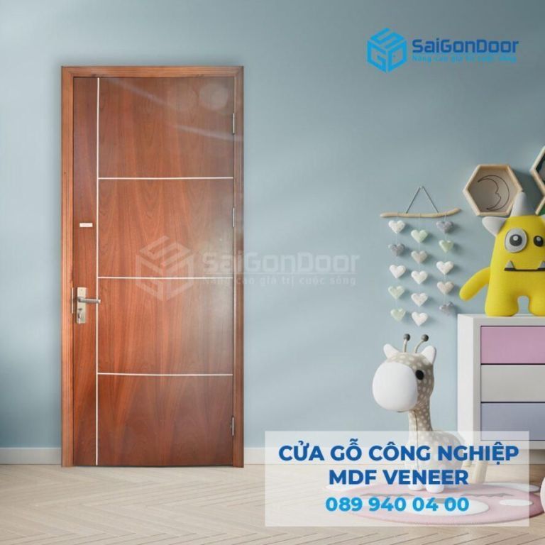 cửa gỗ công nghiệp MDF Veneer cửa gỗ công nghiệp MDF Veneer