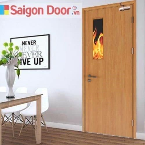 Cửa gỗ chống cháy 70 phút Cửa gỗ chống cháy 70 phút