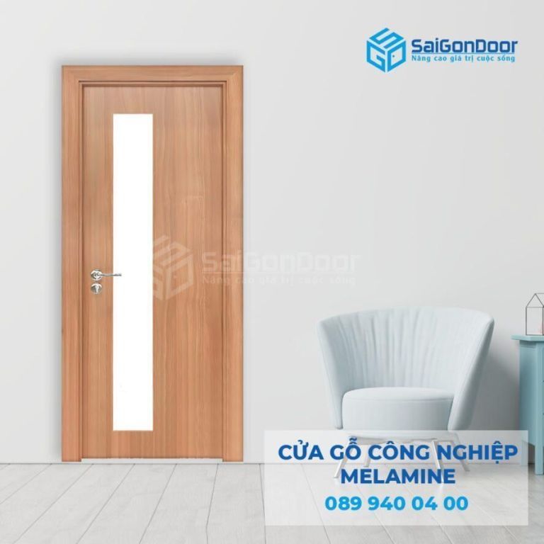 【CỬA GỖ CÔNG NGHIỆP】SỰ LỰA CHỌN HOÀN HẢO CHO MỌI GIA ĐÌNH VIỆT 15 Cua go cong nghiep HDF Melamine P1G1