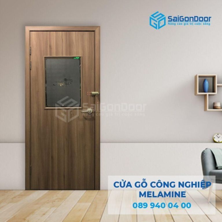 【CỬA GỖ CÔNG NGHIỆP】SỰ LỰA CHỌN HOÀN HẢO CHO MỌI GIA ĐÌNH VIỆT 18 Cua go cong nghiep MDF Melamine P1G11