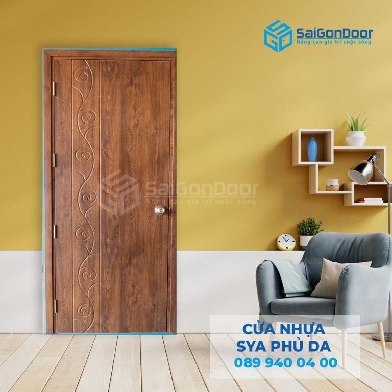 Cửa nhựa composite làm cửa chung cư Cửa nhựa composite làm cửa chung cư