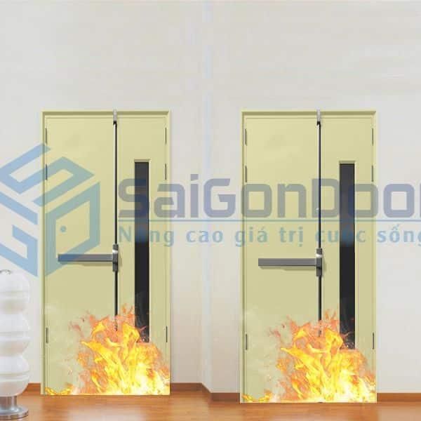 Cửa thép chống cháy chung Cửa thép chống cháy chung