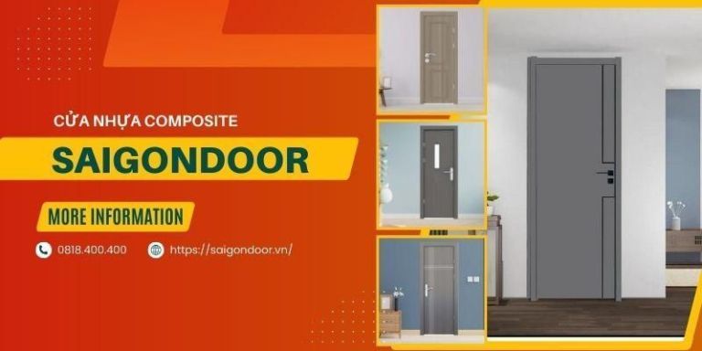 Cửa Nhựa Composite Màu Xám Cao Cấp Giá Từ 950.000 Đồng/Bộ 18 Bảng báo giá tại Sài Gòn Door cập nhật chi tiết