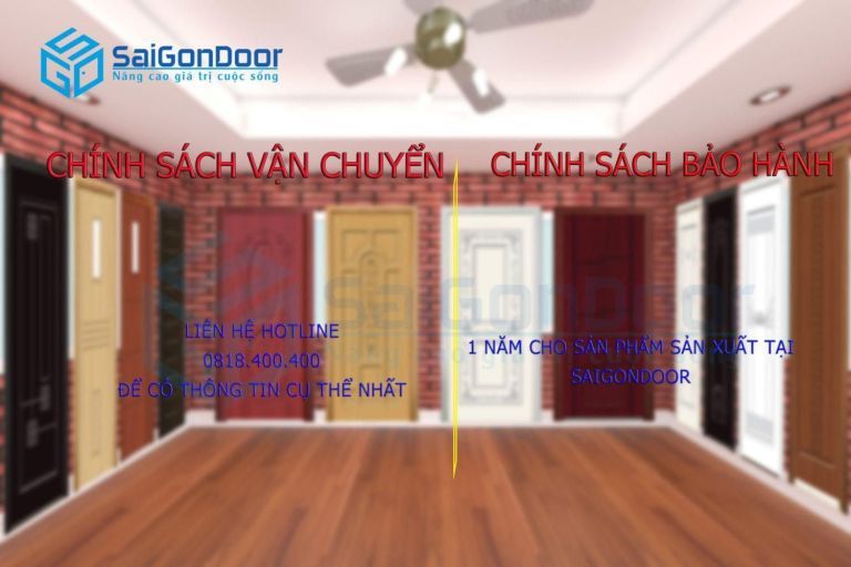 CÓ NÊN SỬ DỤNG CỬA NHỰA COMPSOITE CHO NHÀ TẮM HAY KHÔNG 19 Chính sách bảo hành và vận chuyển sản phẩm cho khách hàng của SaiGonDoor