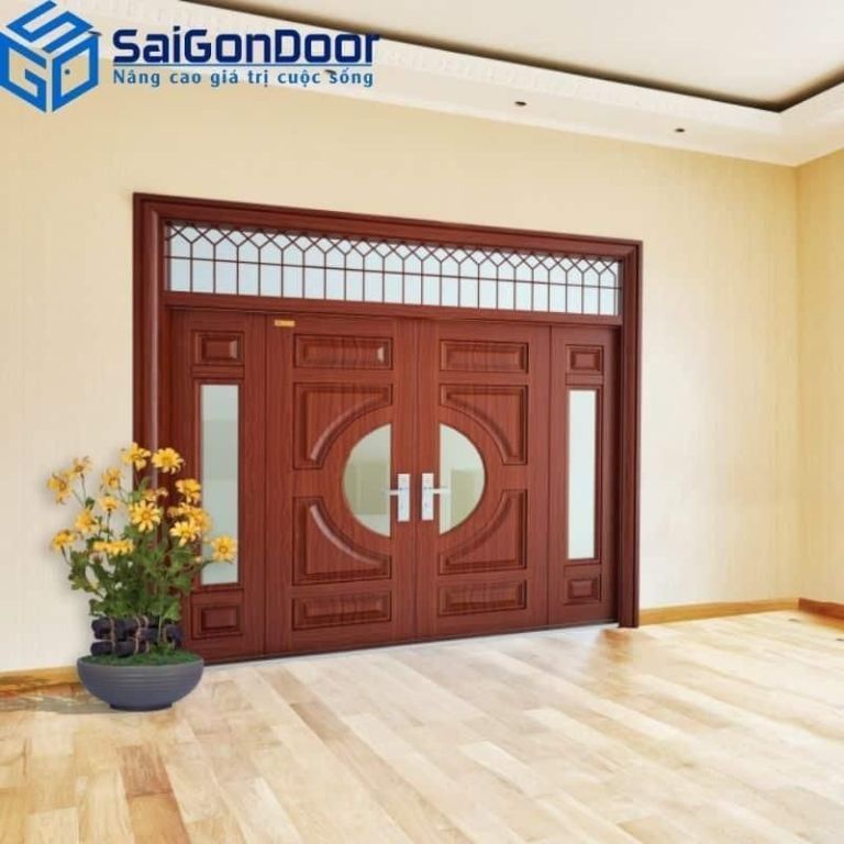 Cửa vân gỗ tự nhiên cho ngôi nhà sang trọng Cửa vân gỗ tự nhiên cho ngôi nhà sang trọng
