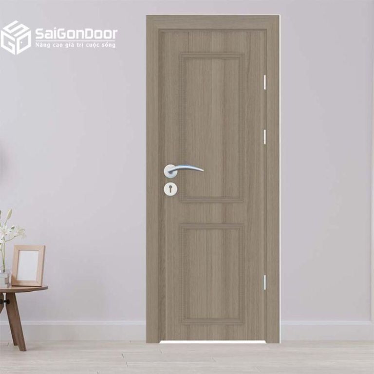 Cửa Nhựa Composite Màu Xám Cao Cấp Giá Từ 950.000 Đồng/Bộ 13 Lắp đặt cho công trình phong cách tân cổ điển