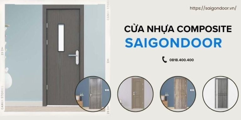 Cửa Nhựa Composite Màu Xám Cao Cấp Giá Từ 950.000 Đồng/Bộ 12 Sử dụng cho công trình nội thất cổ điển