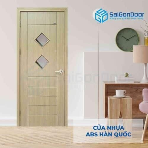 Cửa nhựa ABS Hàn Quốc KOS 212-MQ808