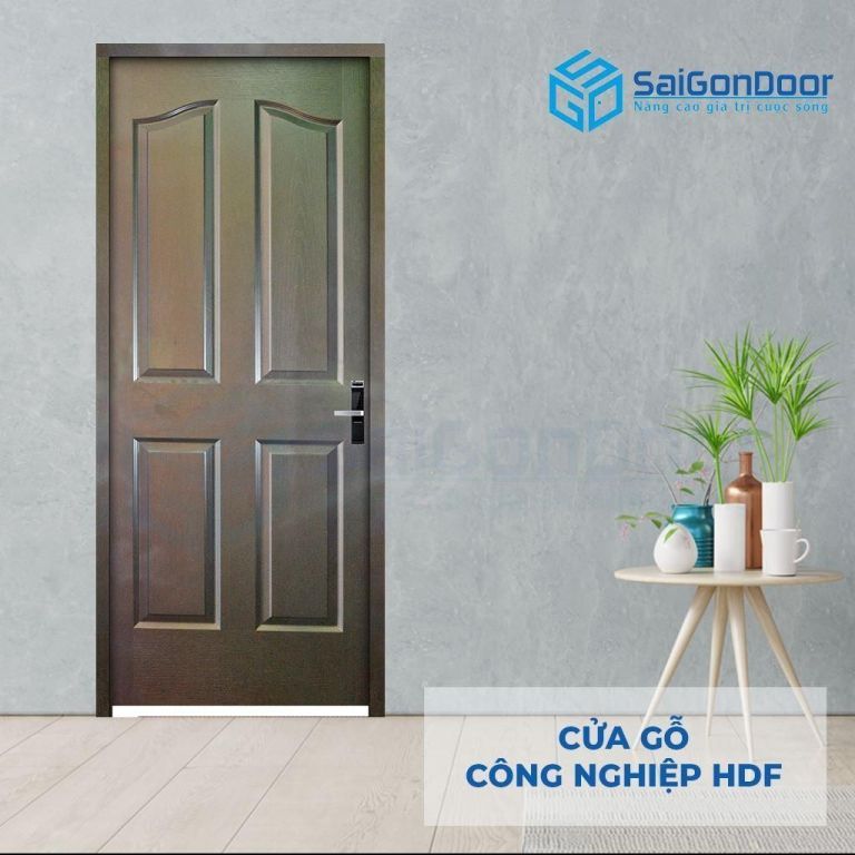 CỬA GỖ CÔNG NGHIỆP HDF 4A-C14 (3) 5 Cửa gỗ công nghiệp HDF 4A-C14 (3)