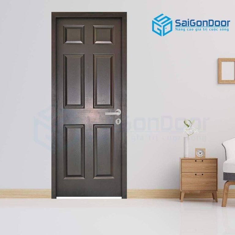 CỬA GỖ CAO CẤP SAIGONDOOR HDF 6A-C14 (2) 5 Cửa gỗ cao cấp SaiGonDoor HDF 6A-C14 (2)