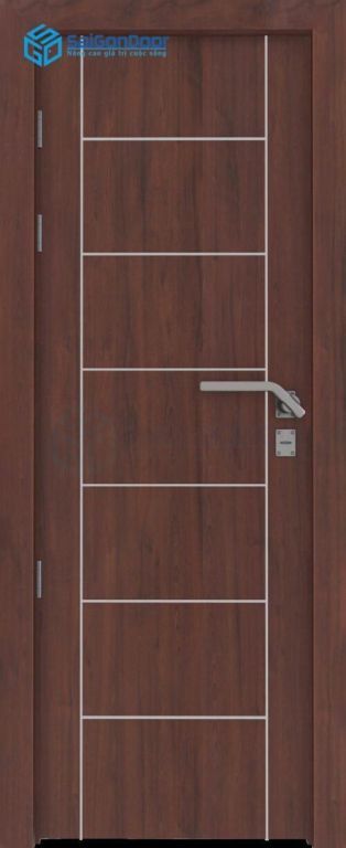 CỬA GỖ CAO CẤP SAIGONDOOR HDF Laminate P1R8 10 Cửa gỗ cao cấp SaiGonDoor HDF Laminate P1R8