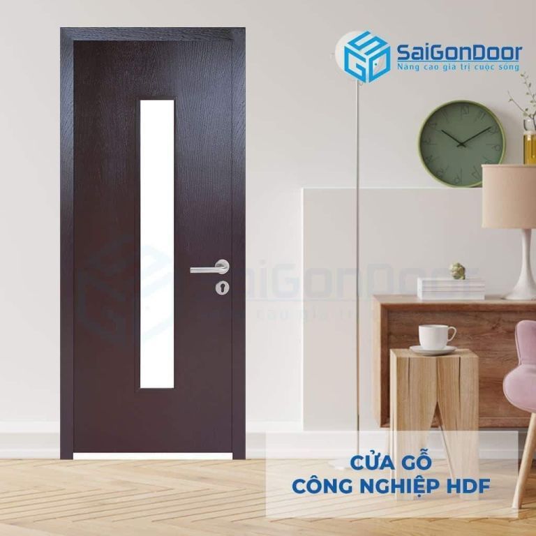 CỬA GỖ CÔNG NGHIỆP HDF P1G1-C14 5 Cửa gỗ công nghiệp HDF P1G1-C14