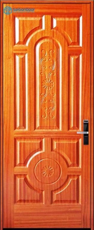 Cửa Gỗ Công Nghiệp HDF Veneer 18-Xoan dao 16 Cửa gỗ công nghiệp HDF Veneer 18-Xoan dao