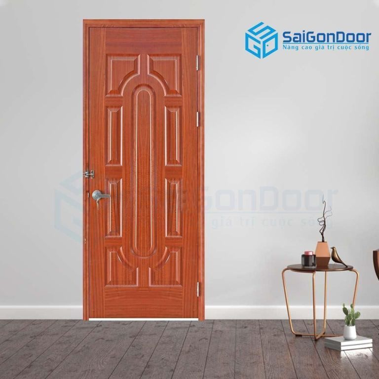 CỬA GỖ CAO CẤP SAIGONDOOR HDF Veneer 19-sapele 5 Cửa gỗ cao cấp SaiGonDoor HDF Veneer 19-sapele
