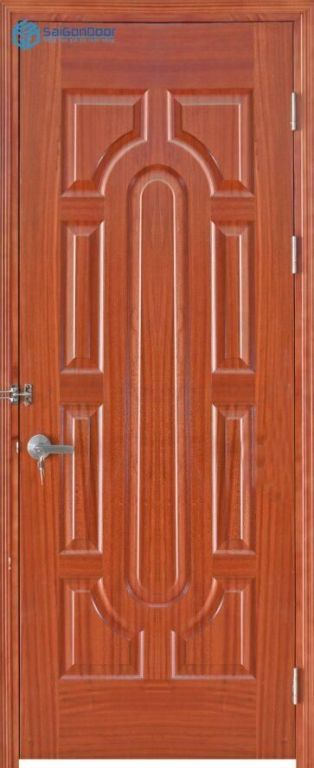 Cửa Gỗ Công Nghiệp HDF Veneer 19-sapele 16 Cửa gỗ công nghiệp HDF Veneer 19-sapele