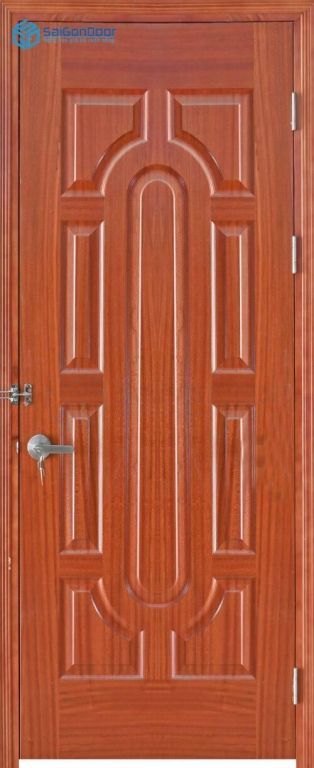 Cửa Gỗ Công Nghiệp HDF Veneer 19-sapele 9 Cửa gỗ công nghiệp HDF Veneer 19-sapele