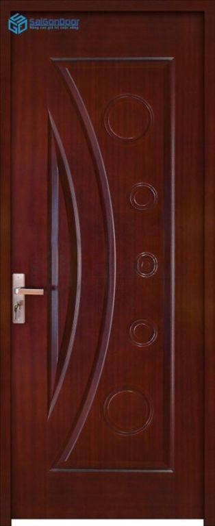Cửa gỗ công nghiệp HDF Veneer 1K-Cam xe