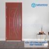 Cửa gỗ công nghiệp HDF Veneer 1K-xoan dao