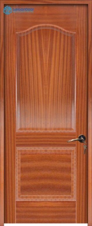 Cửa gỗ công nghiệp HDF Veneer 2A-sapele (2)