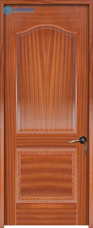 Cửa gỗ công nghiệp HDF Veneer 2A-sapele (2)