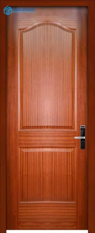 Cửa gỗ công nghiệp HDF Veneer 2A-xoan dao (2)